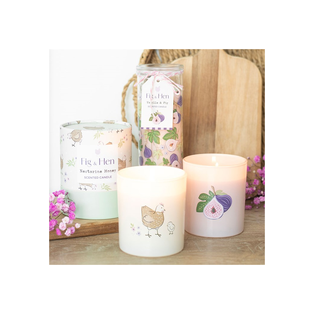 Mother Hen Nectarine Honey Candle