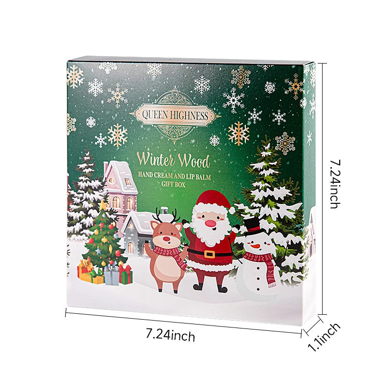 8pcs Moisturizing Hand Cream Set with Lip Balm