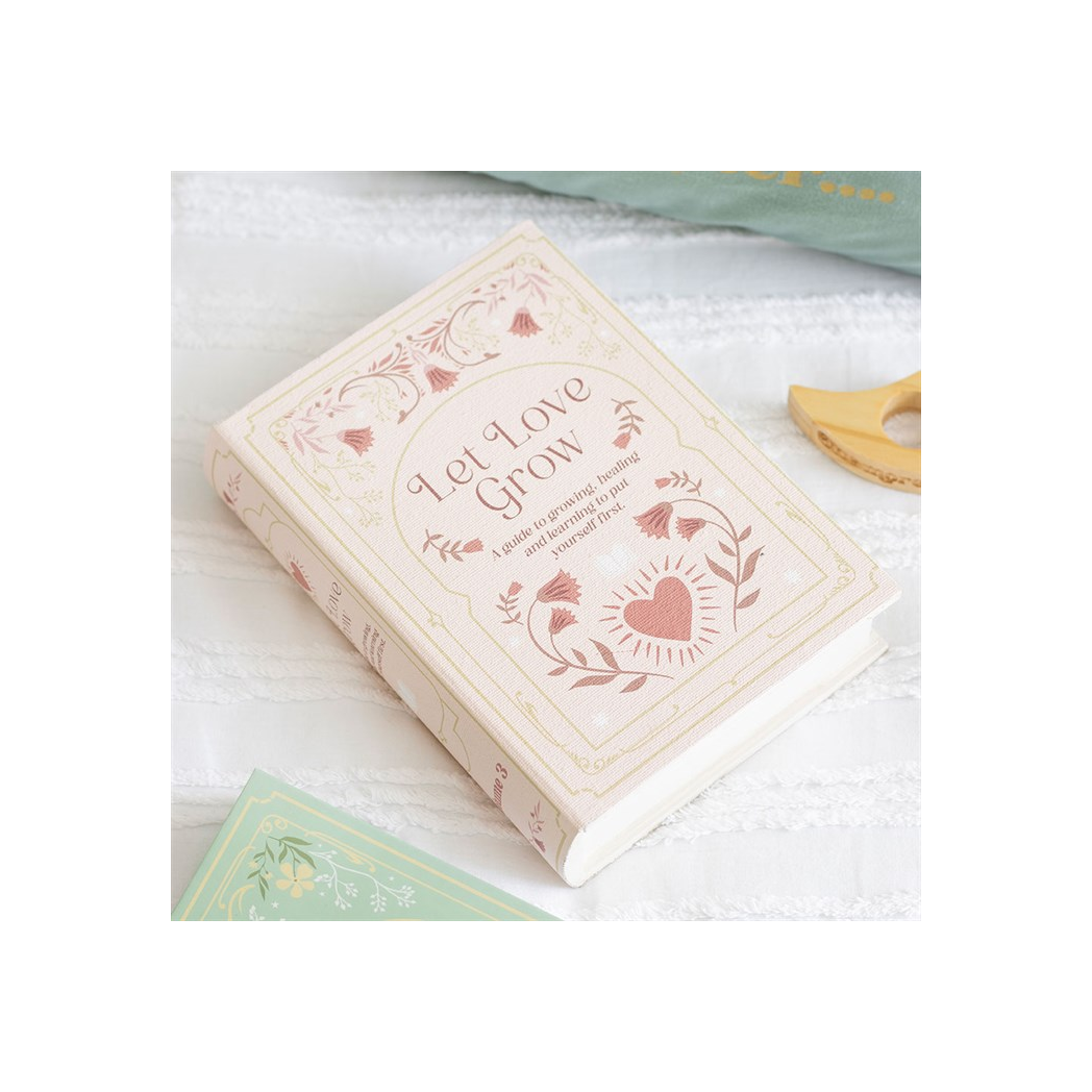 Pink Book Shaped Storage Box