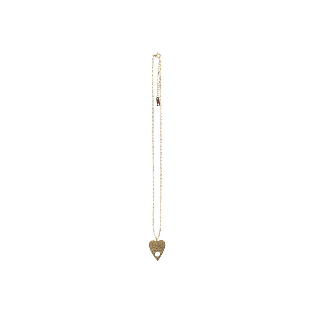Talking Board Planchette Necklace Greeting Card