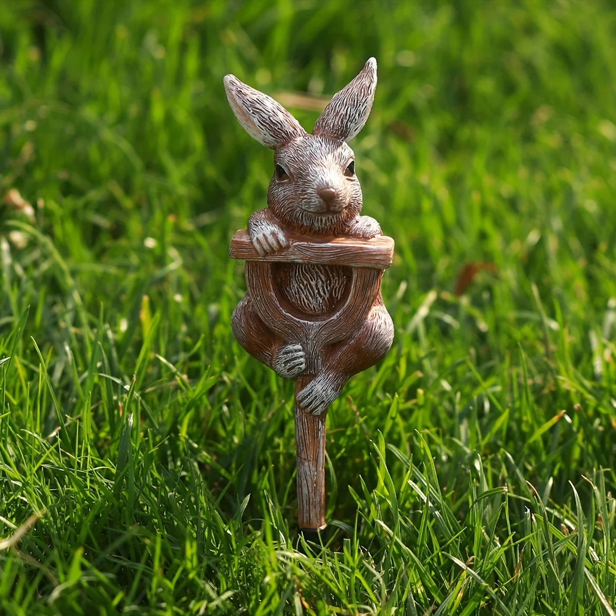 Frog Rabbit Turtle Gnome Shovel Outdoor Garden Bonsai Decorations