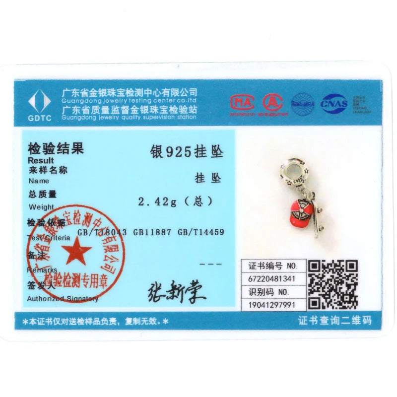 925 Silver Charms