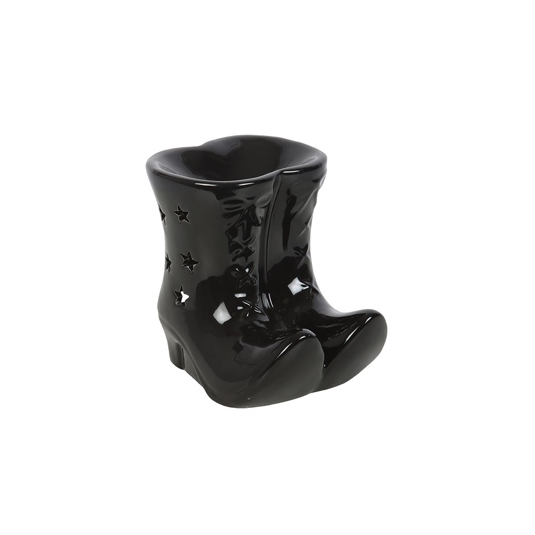 Black Witch Boots Oil Burner